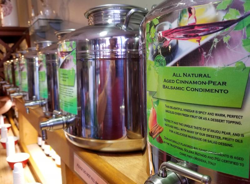 Your taste buds will love a visit to Olive Orchard Tasting Room in Rehoboth's First Street Station. BOB YESBEK PHOTO